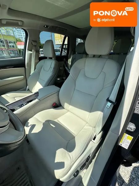 Volvo XC90, 2015 р., Бензин, 133 тис. км, Позашляховик / Кросовер, Чорний, Івано-Франківськ AT-10401776 фото
