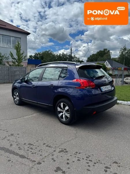 Peugeot 2008, 2014 р., Бензин, 168 тис. км, Позашляховик / Кросовер, Синій, Кам'янка AT-10418539 фото