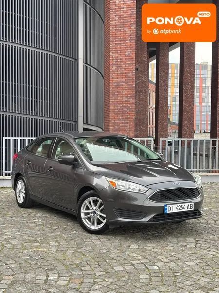 Ford Focus, 2015 р., Бензин, 98 тис. км, Седан, Сірий, Дніпро (Дніпропетровськ) AT-10415369 фото