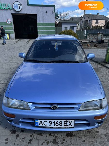 Toyota Corolla, 1994, Бензин, 1.33 л., 423 тыс. км, Хетчбек, Синий, Ковель Cars-Pr-61175 фото