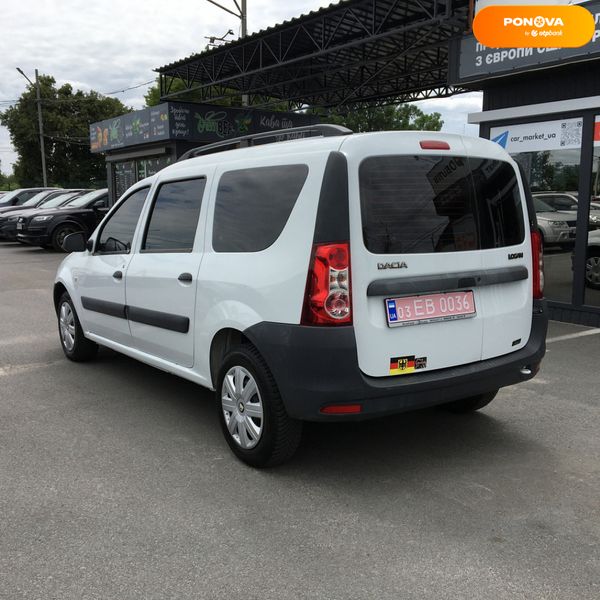 Dacia Logan MCV, 2012, Бензин, 1.6 л., 219 тис. км, Універсал, Білий, Житомир 109510 фото