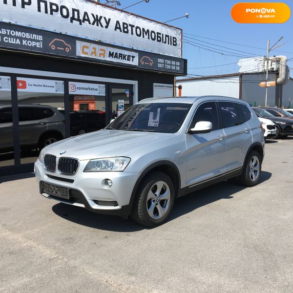 BMW X3, 2011, Дизель, 2 л., 262 тыс. км, Внедорожник / Кроссовер, Серый, Житомир 109437 фото