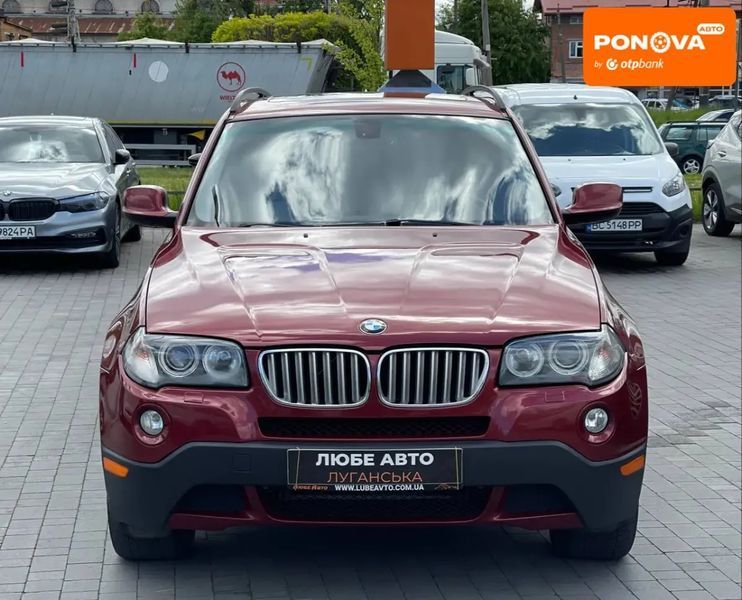 BMW X3, 2010 р., Бензин, 235 тис. км, Позашляховик / Кросовер, Червоний, Львів AT-10401668 фото