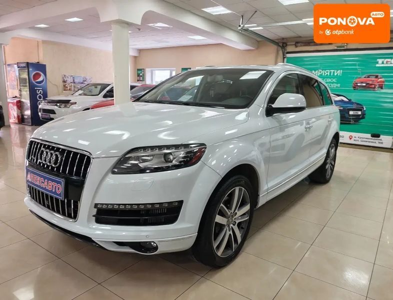 Audi Q7, 2014 г., Дизель, 159 тыс. км, Внедорожник / Кроссовер, Белый, Кропивницкий (Кировоград) AT-10418218 фото