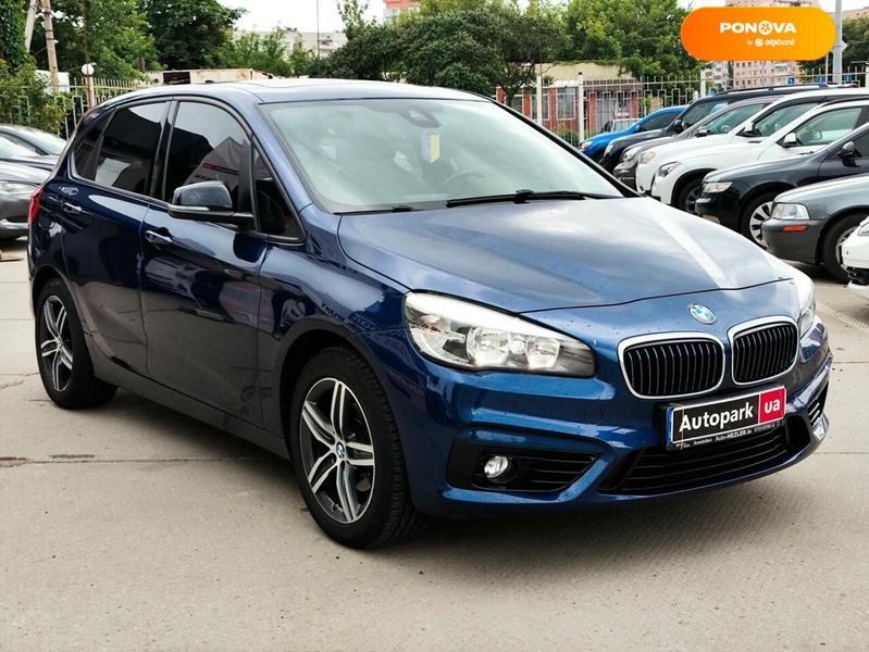 BMW 2 Series Active Tourer, 2016, Дизель, 2 л., 219 тыс. км, Микровен, Синий, Харьков 102942 фото