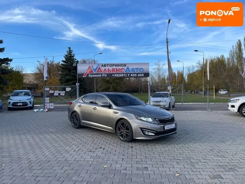 Kia Optima, 2013 г., Бензин, 193 тыс. км, Седан, Серый, Кривой Рог AT-10404518 фото