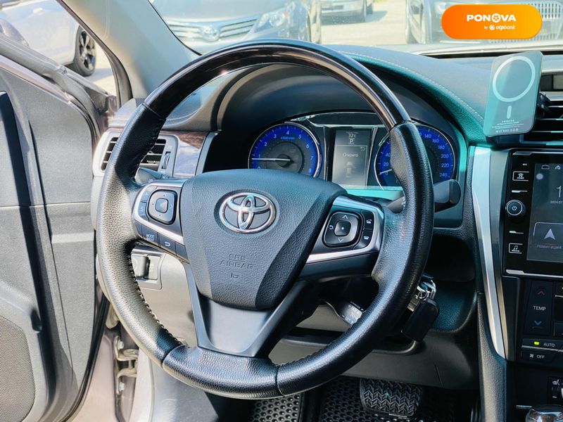 Toyota Camry, 2016, Бензин, 2.49 л., 180 тис. км, Седан, Сірий, Харків 110899 фото