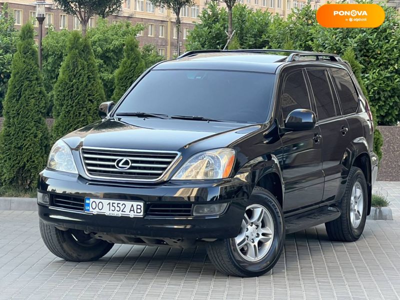 Lexus GX, 2007, Газ пропан-бутан / Бензин, 4.7 л., 190 тис. км, Позашляховик / Кросовер, Чорний, Одеса Cars-Pr-58844 фото