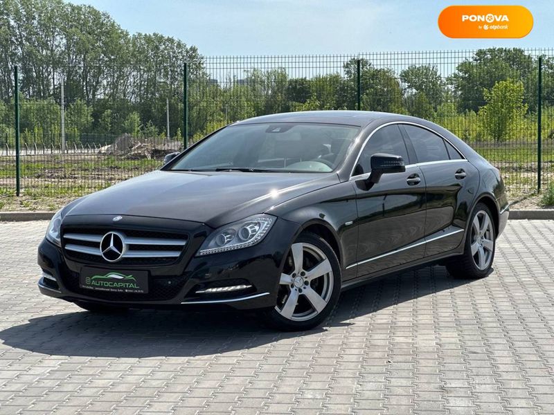 Mercedes-Benz CLS-Class, 2011, Дизель, 2.14 л., 111 тыс. км, Седан, Чорный, Киев 44980 фото