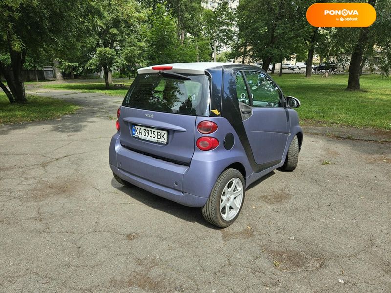 Smart Fortwo, 2007, Бензин, 1 л., 208 тыс. км, Купе, Чорный, Киев Cars-Pr-57712 фото