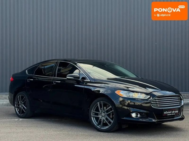 Ford Fusion, 2012 р., Бензин, 181 тис. км, Седан, Чорний, Миколаїв AT-10417768 фото
