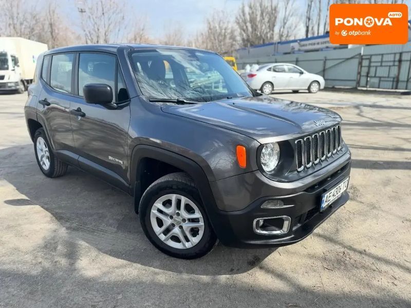 Jeep Renegade, 2017 г., Бензин, 123 тыс. км, Внедорожник / Кроссовер, Серый, Днепр (Днепропетровск) AT-10416031 фото