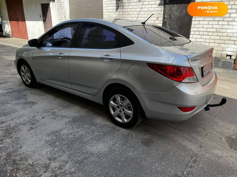 Hyundai Accent, 2011, Газ пропан-бутан / Бензин, 1.59 л., 195 тис. км, Седан, Сірий, Київ Cars-Pr-64828 фото