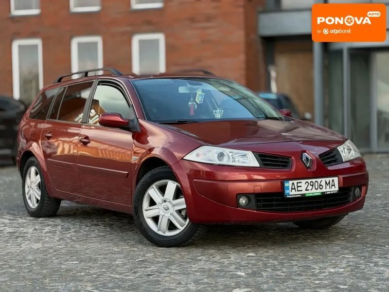Renault Megane, 2007 р., Газ пропан-бутан / Бензин, 146 тис. км, Універсал, Червоний, Дніпро (Дніпропетровськ) AT-10417892 фото