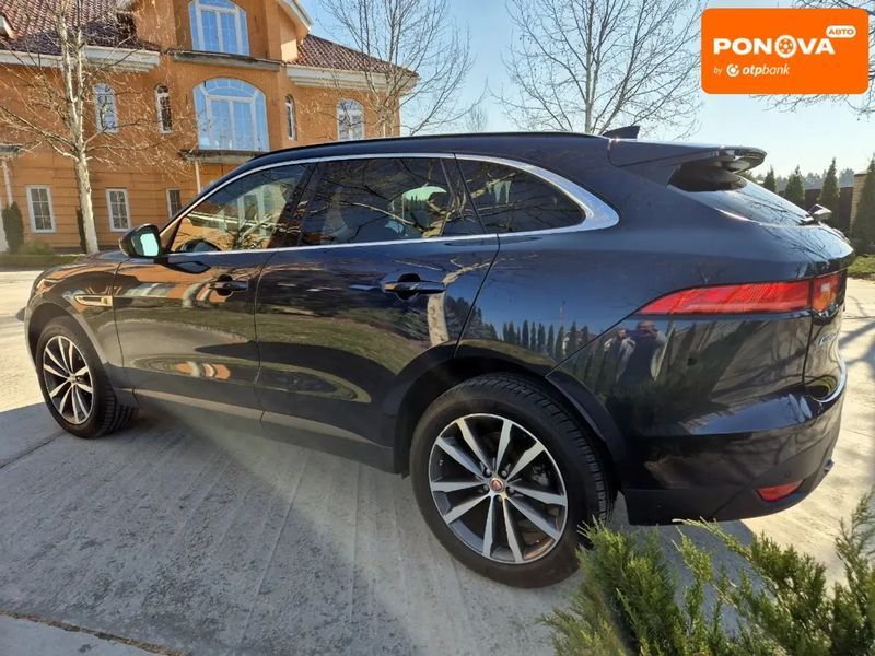 Jaguar F-Pace, 2017 г., Бензин, 62 тыс. км, Внедорожник / Кроссовер, Синий, Киев AT-10404844 фото