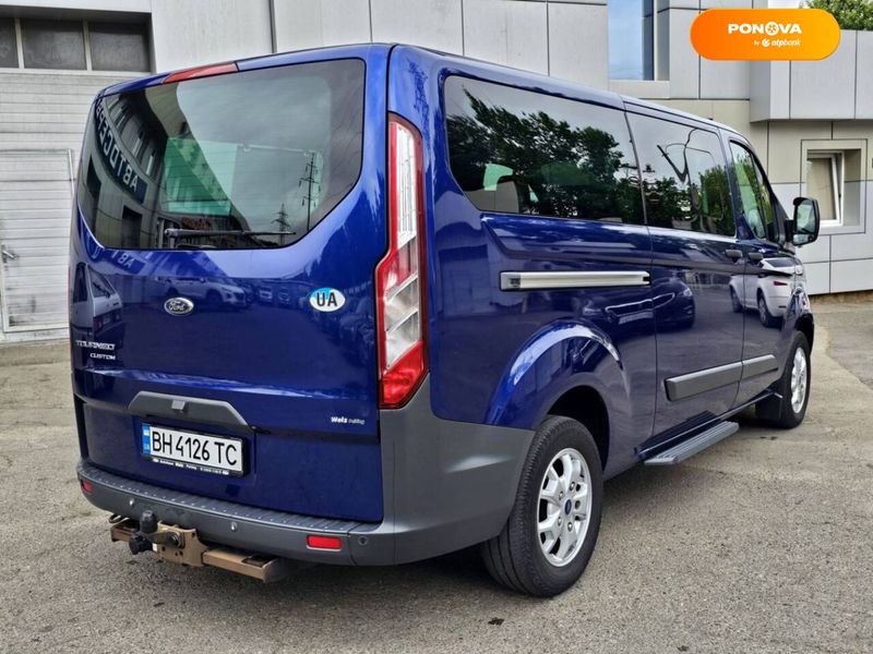 Ford Tourneo Custom, 2014, Дизель, 2.2 л., 247 тыс. км, Минивен, Синий, Одесса 17190 фото