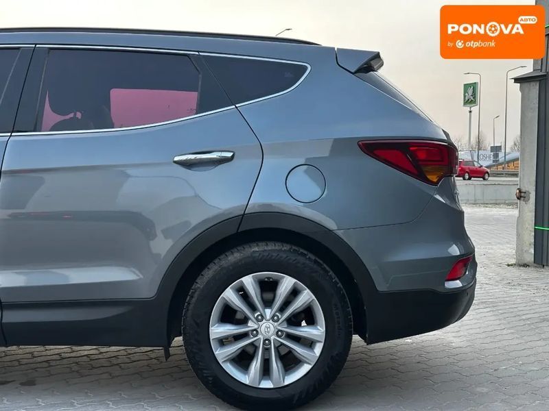 Hyundai Santa FE, 2017 р., Дизель, 170 тис. км, Позашляховик / Кросовер, Сірий, Львів AT-10412926 фото