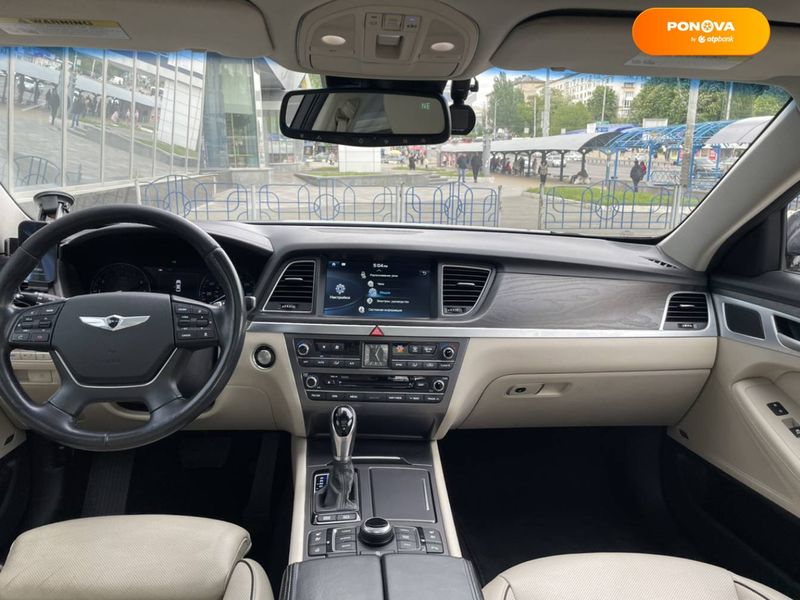 Hyundai Genesis, 2015, Бензин, 3.8 л., 143 тис. км, Седан, Сірий, Київ 99343 фото