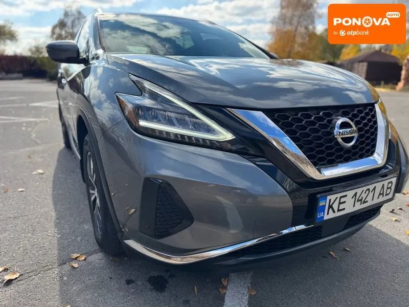 Nissan Murano, 2019 г., Газ пропан-бутан / Бензин, 77 тыс. км, Внедорожник / Кроссовер, Серый, Днепр (Днепропетровск) AT-10406699 фото