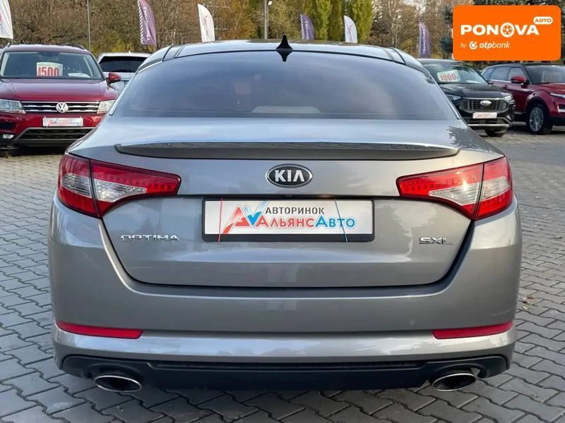 Kia Optima, 2013 г., Бензин, 193 тыс. км, Седан, Серый, Кривой Рог AT-10404518 фото