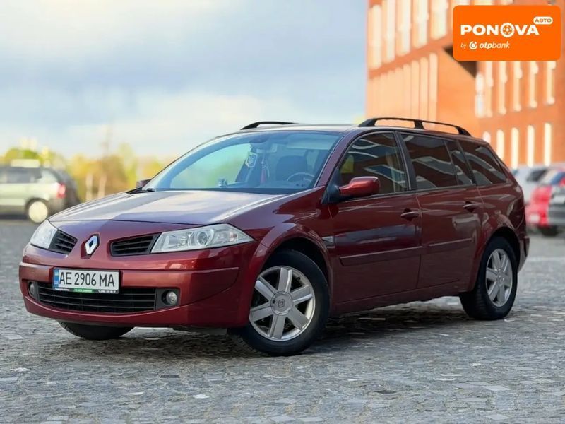 Renault Megane, 2007 р., Газ пропан-бутан / Бензин, 146 тис. км, Універсал, Червоний, Дніпро (Дніпропетровськ) AT-10417892 фото
