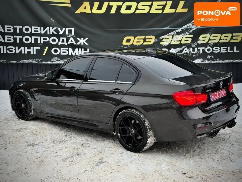 BMW 3 Series, 2017 г., Бензин, 116 тыс. км, Седан, Чорный, Винница AT-10407896 фото