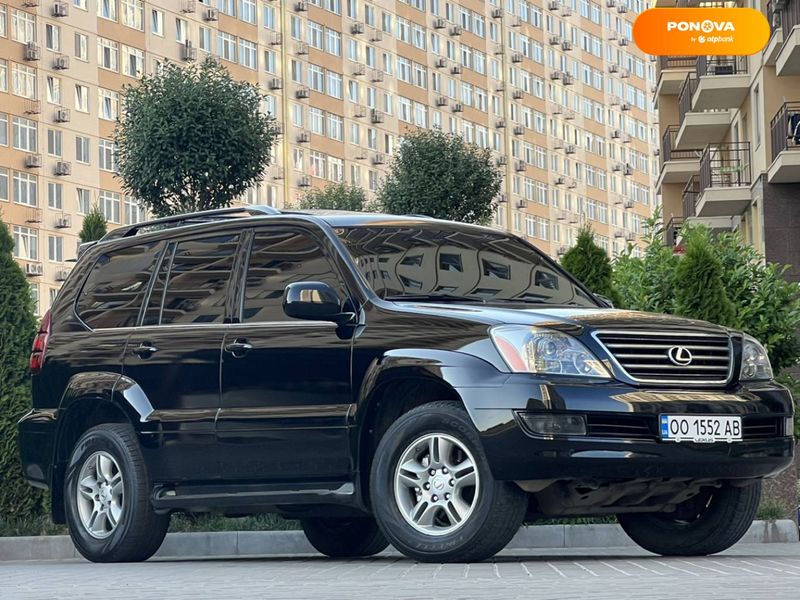 Lexus GX, 2007, Газ пропан-бутан / Бензин, 4.7 л., 190 тис. км, Позашляховик / Кросовер, Чорний, Одеса Cars-Pr-58844 фото