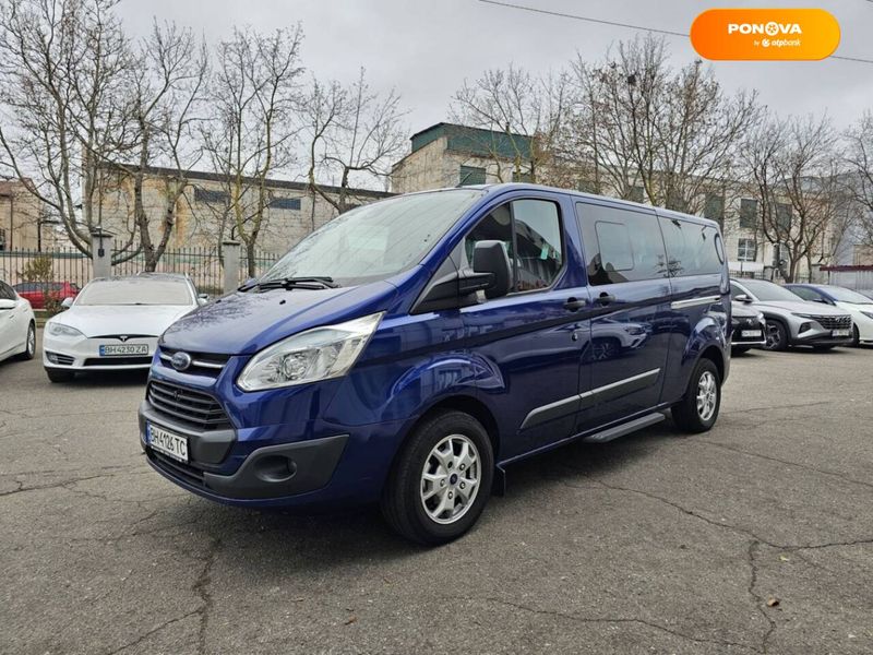 Ford Tourneo Custom, 2014, Дизель, 2.2 л., 247 тыс. км, Минивен, Синий, Одесса 17190 фото