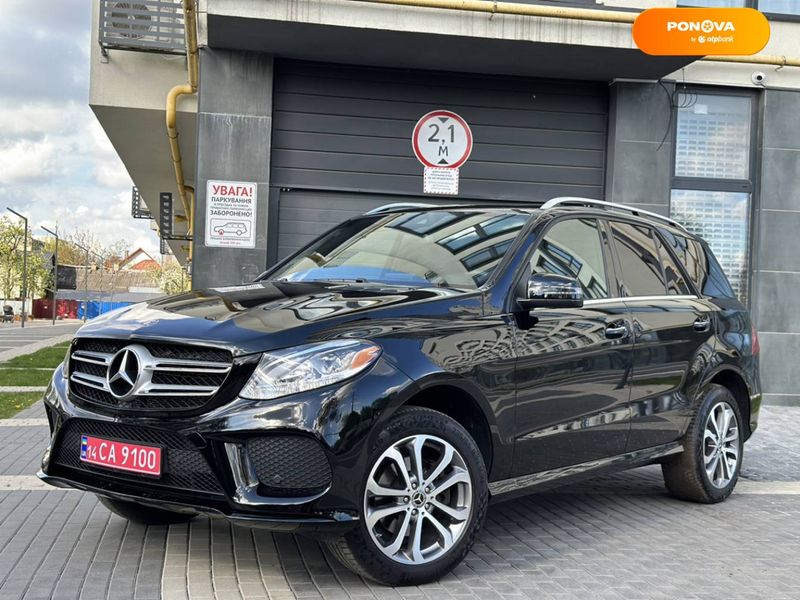 Mercedes-Benz GLE-Class, 2018, Бензин, 3 л., 67 тис. км, Позашляховик / Кросовер, Чорний, Львів 44215 фото