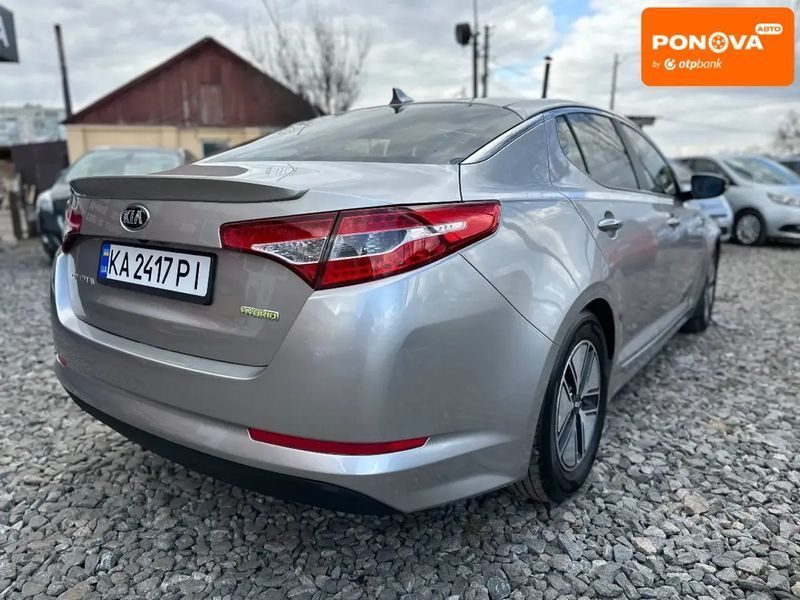 Kia Optima, 2013 г., Гибрид (PHEV), 220 тыс. км, Седан, Серый, Черкассы AT-10412337 фото