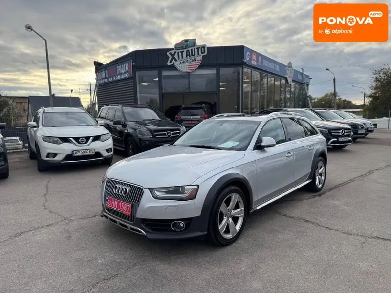 Audi A4 Allroad, 2013 р., Бензин, 150 тис. км, Позашляховик / Кросовер, Сірий, Запоріжжя AT-10411224 фото
