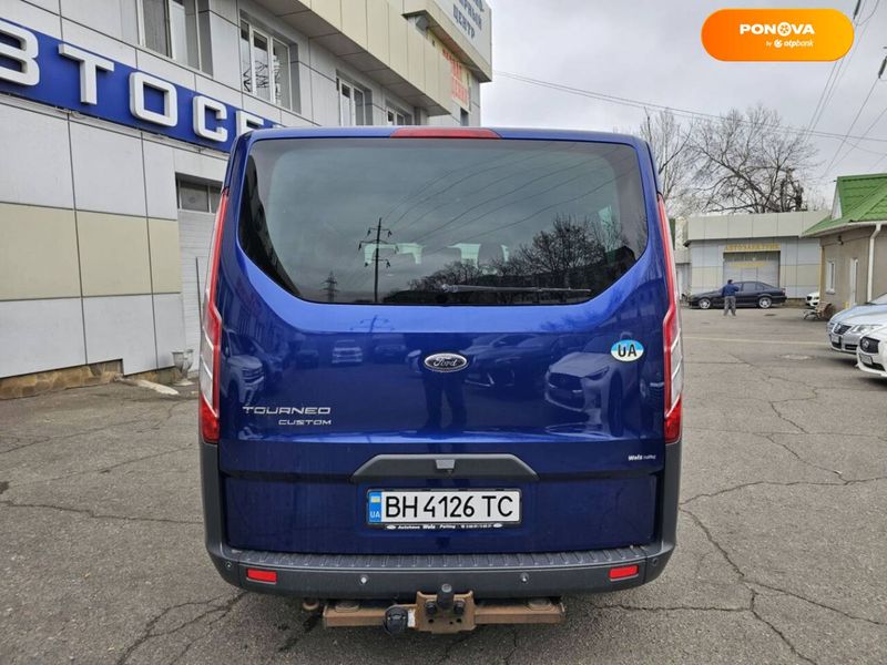 Ford Tourneo Custom, 2014, Дизель, 2.2 л., 247 тыс. км, Минивен, Синий, Одесса 17190 фото