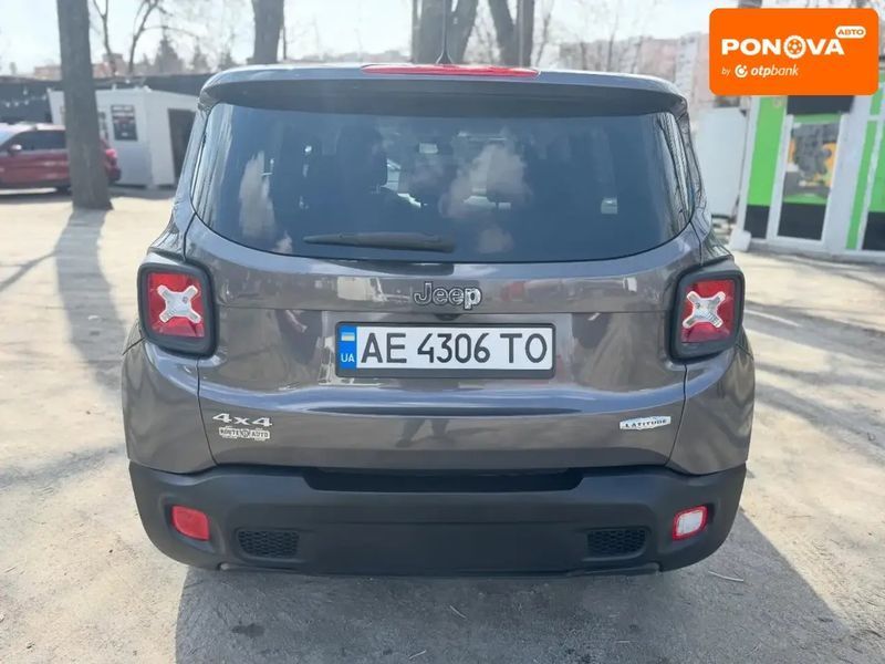 Jeep Renegade, 2017 г., Бензин, 123 тыс. км, Внедорожник / Кроссовер, Серый, Днепр (Днепропетровск) AT-10416031 фото