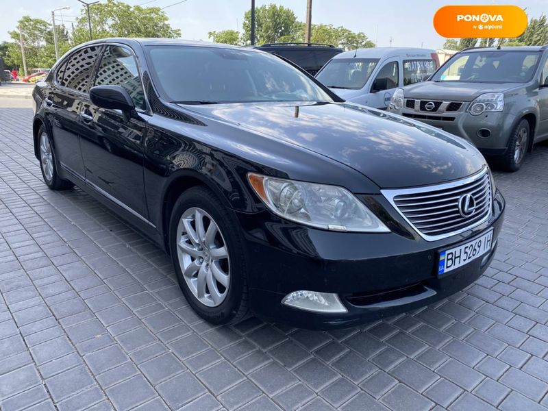 Lexus LS, 2008, Бензин, 4.61 л., 170 тис. км, Седан, Чорний, Одеса Cars-Pr-56861 фото