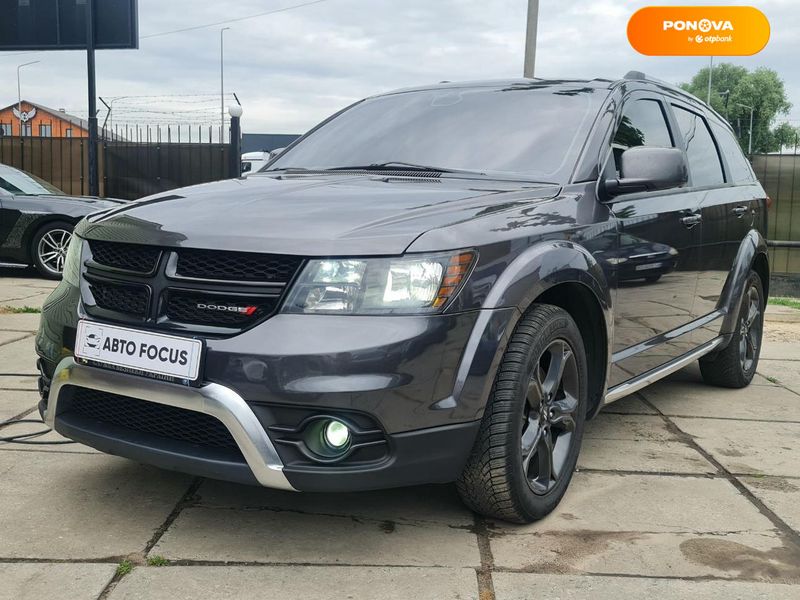 Dodge Journey, 2018, Бензин, 3.61 л., 183 тис. км, Позашляховик / Кросовер, Сірий, Київ 110776 фото