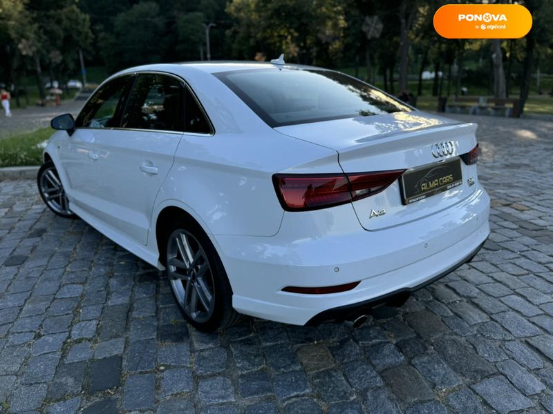 Audi A3, 2017, Бензин, 2 л., 156 тис. км, Седан, Білий, Київ 103746 фото