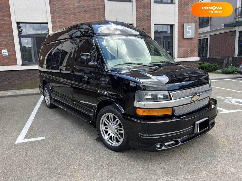 Chevrolet Express, 2015, Бензин, 6.03 л., 48 тис. км, Мінівен, Чорний, Київ 100858 фото