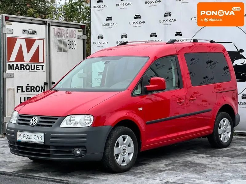 Volkswagen Caddy, 2009 г., Бензин, 180 тыс. км, Универсал, Красный, Винница AT-10407442 фото