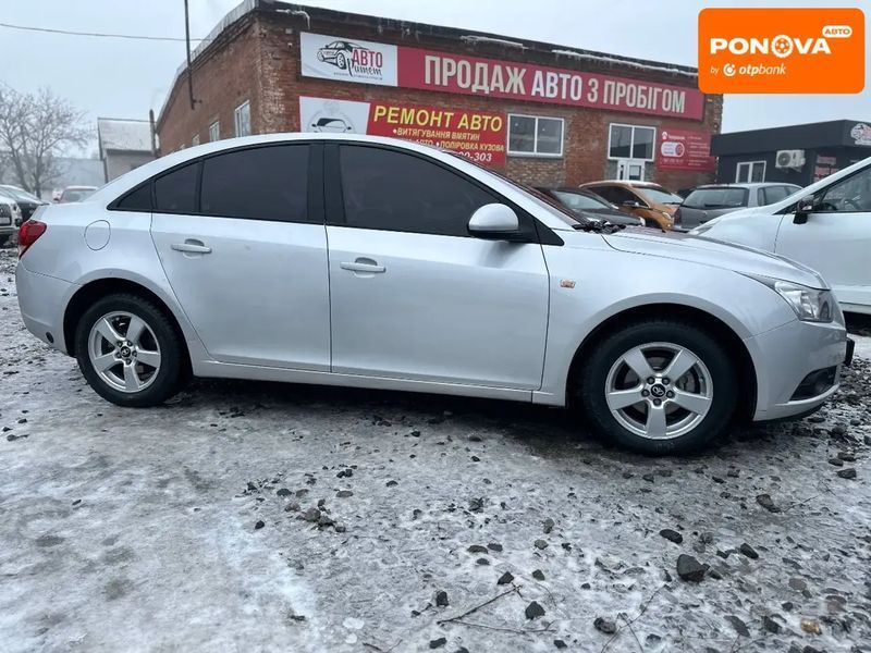 Chevrolet Cruze, 2010 р., Газ пропан-бутан / Бензин, 202 тис. км, Седан, Сірий, Сміла AT-10411019 фото