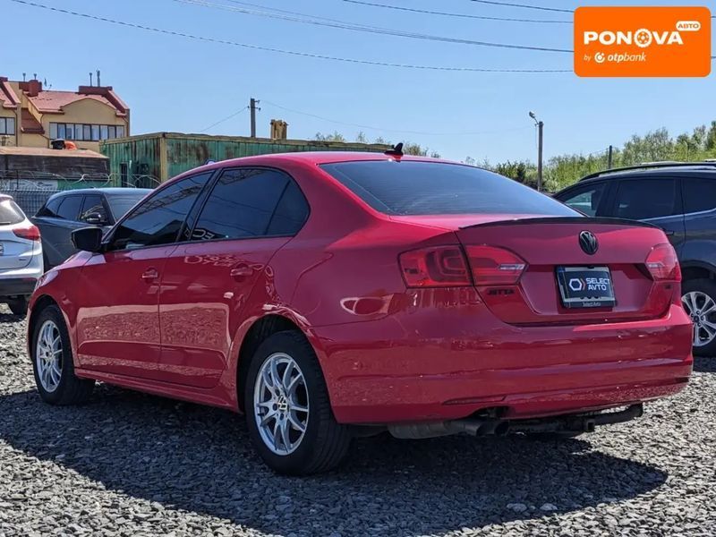 Volkswagen Jetta, 2014 р., Бензин, 250 тис. км, Седан, Червоний, Львів AT-10400604 фото
