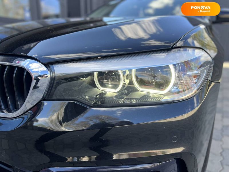 BMW 5 Series, 2018, Дизель, 2 л., 197 тис. км, Седан, Чорний, Чернівці 45199 фото