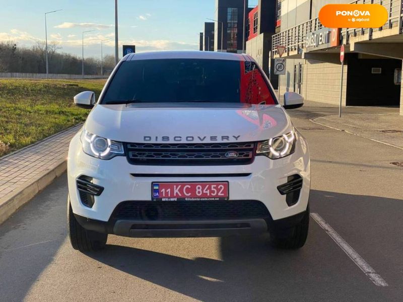 Land Rover Discovery Sport, 2017, Дизель, 2 л., 164 тыс. км, Внедорожник / Кроссовер, Белый, Одесса 19227 фото