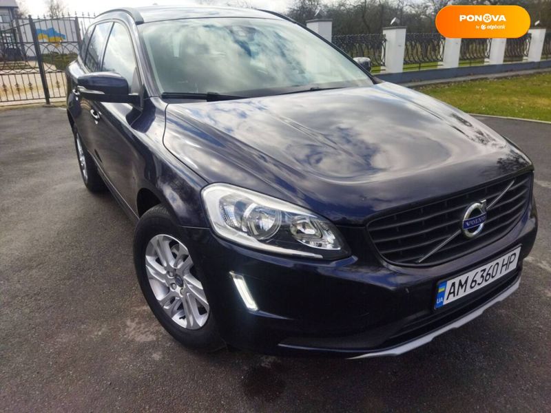 Volvo XC60, 2016, Дизель, 2 л., 253 тис. км, Позашляховик / Кросовер, Синій, Звягель Cars-Pr-68288 фото