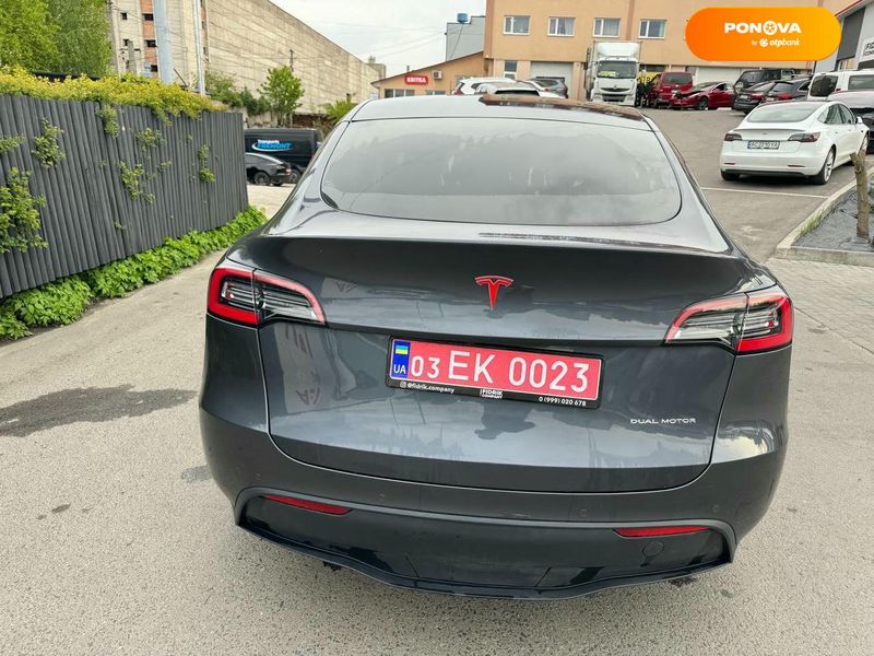 Tesla Model Y, 2021, Електро, 81 тис. км, Позашляховик / Кросовер, Сірий, Луцьк 107525 фото