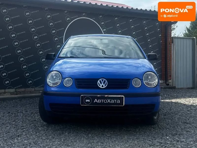 Volkswagen Polo, 2003 р., Бензин, 143 тис. км, Хетчбек, Синій, Дергачі AT-10419716 фото