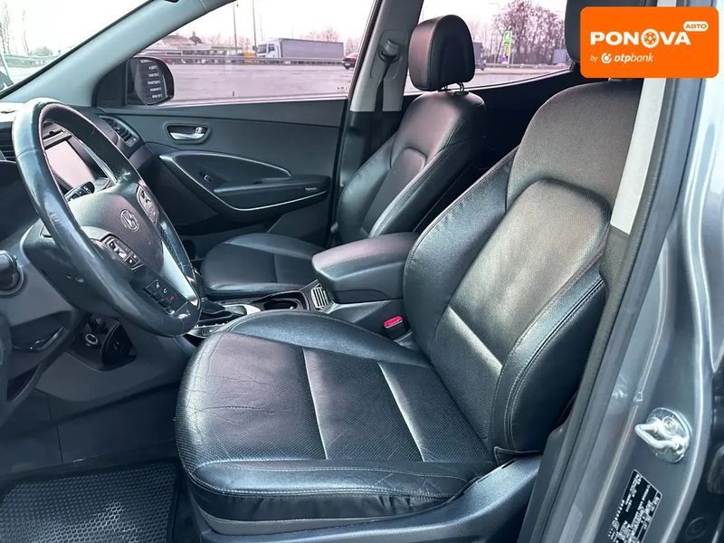 Hyundai Santa FE, 2017 р., Дизель, 170 тис. км, Позашляховик / Кросовер, Сірий, Львів AT-10412926 фото
