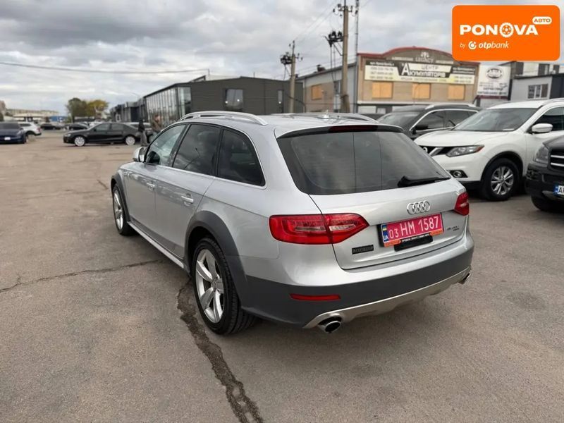 Audi A4 Allroad, 2013 р., Бензин, 150 тис. км, Позашляховик / Кросовер, Сірий, Запоріжжя AT-10411224 фото