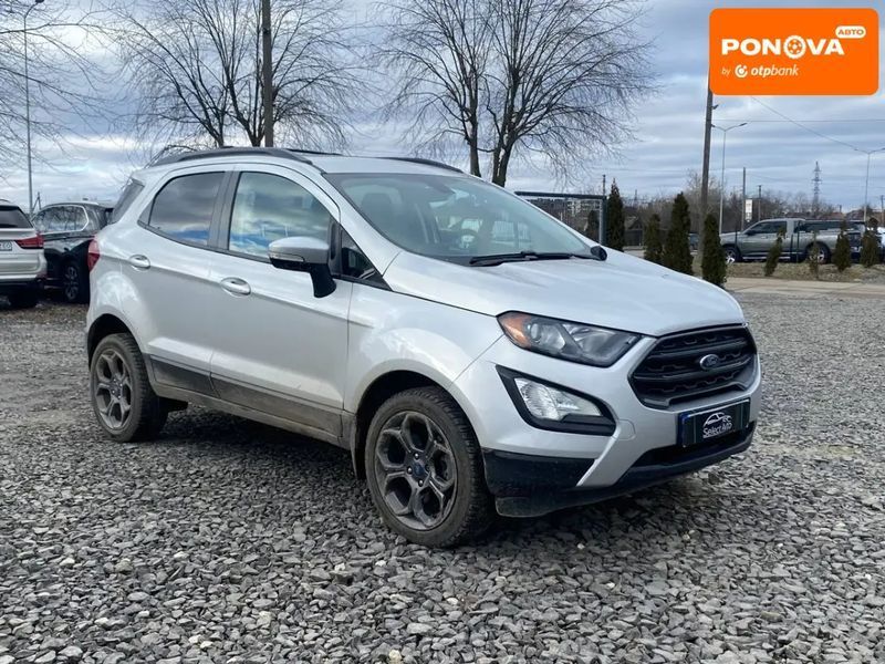 Ford EcoSport, 2018 р., Бензин, 83 тис. км, Позашляховик / Кросовер, Сірий, Львів AT-10400734 фото