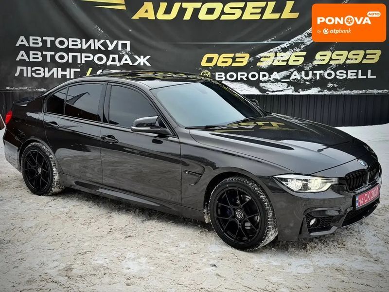 BMW 3 Series, 2017 г., Бензин, 116 тыс. км, Седан, Чорный, Винница AT-10407896 фото