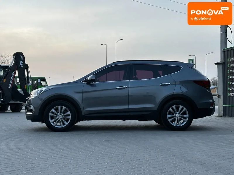 Hyundai Santa FE, 2017 р., Дизель, 170 тис. км, Позашляховик / Кросовер, Сірий, Львів AT-10412926 фото